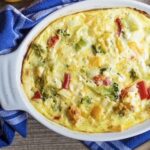 Sluggish Cooker Vegetable Quiche – The Peaceable Haven